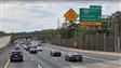 I-95 southbound approaching Route 123. Click to view full-size photo